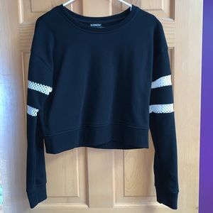 Express sweater crop top